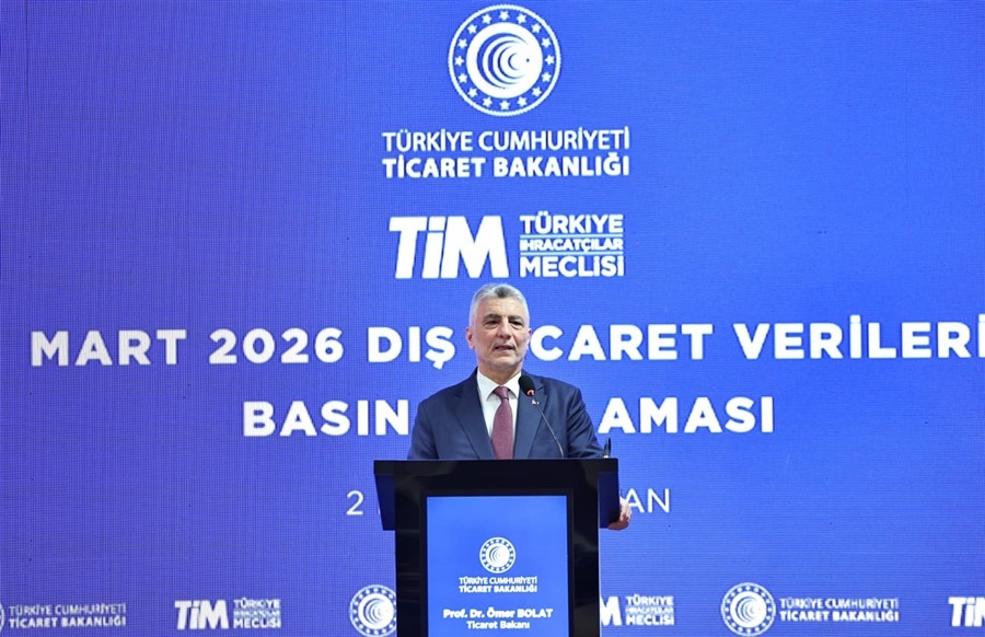 Ticaret Bakanı Ömer Bolat, Mart Ayı Dış Ticaret Verilerini Açıkladı