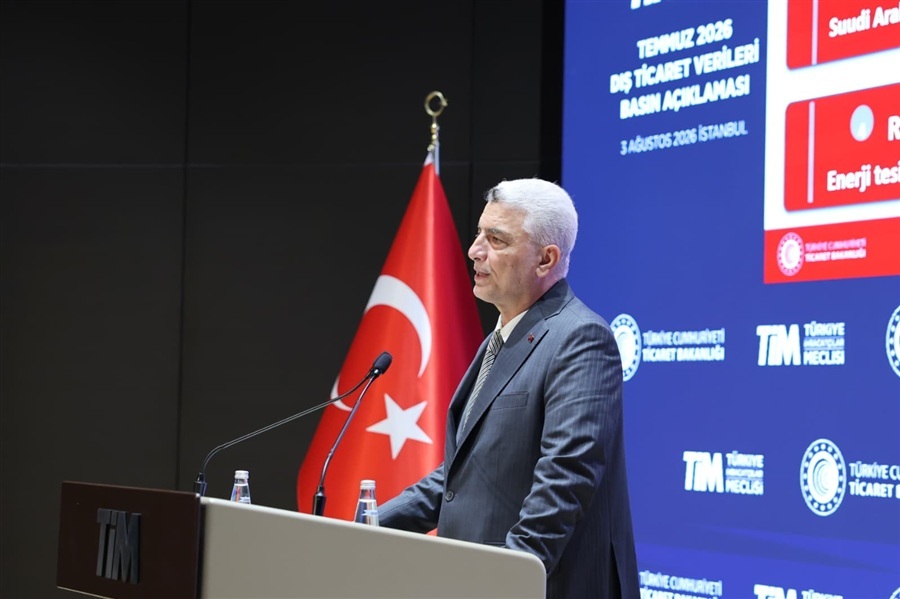 Ticaret Bakanı Ömer Bolat, Temmuz Ayı Dış Ticaret Verilerini Açıkladı